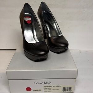 Calvin Klein Women's Black Heels